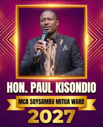 Hon Paul Kisondio in Action